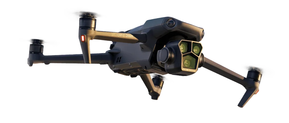Dron en vuelo